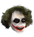 Batman Dark Knight Child Joker 3/4 Vinyl Mask with Hair