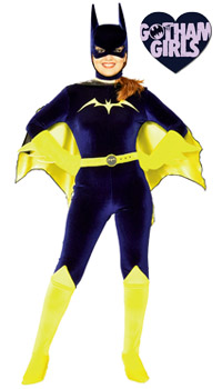 Velvet Batgirl Halloween costume sale