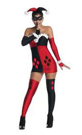 Sexy Harley Quinn Dress Costume for Halloween