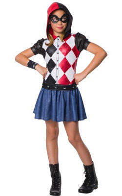 Kids Harley Quinn Dress Costume