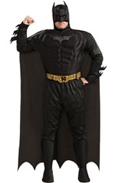 Deluxe Batman Plus Size Men Costume