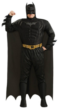 Deluxe Batman Plus Size Men Costume
