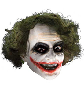 Adult Joker Foam Latex Mask Dark Knight