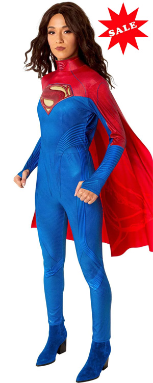 Deluxe Adult Supergirl Halloween Costume The Flash Movie