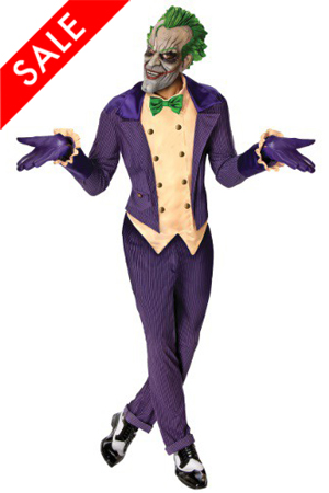 Batman Arkham City The Joker Costume for Men