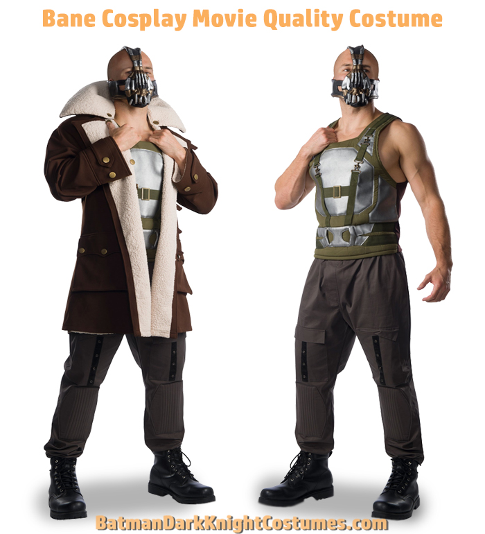 Bane Cosplay Movie Costume