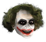 Batman Dark Knight Child Joker 3/4 Vinyl Mask with Hair