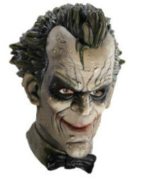 Arkham City Joker Latex Mask