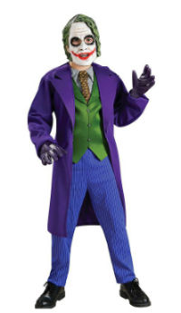 Deluxe Child Joker Halloween Costume