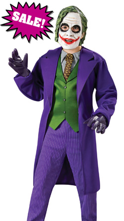 Deluxe Child Joker Halloween Costume