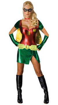 medium sexy Robin woman Halloween Costume