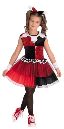 Child Harley Quinn Costume Dress