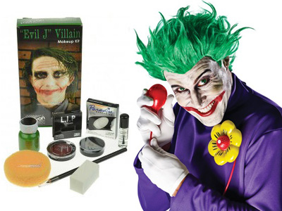 Joker makeup set for Halloween
