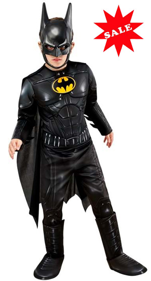 Kid Michael Keaton's Batman Costume