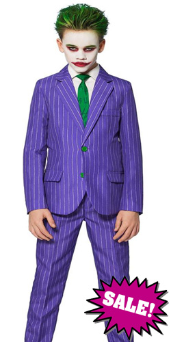 New 2020 Fancy Joker Child Costume