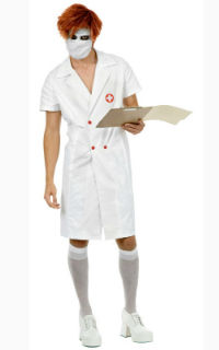 Mens Twisted Nurse Costume