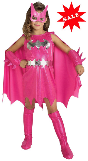 Pink Batgirl Halloween Costume