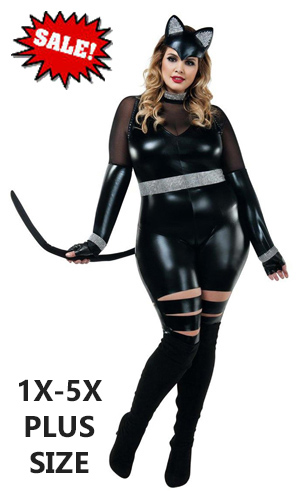 Plus Size Cat Burglar Costume