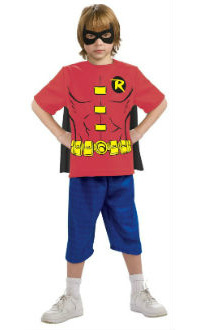 Child T-Shirt Robin Costume Kit