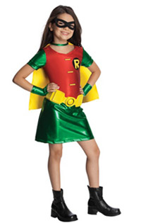 Teen Titans Girls Robin Costume